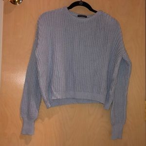 Brandy Melville light blue knit sweater